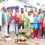 Sadashivpet Indiramma housing scheme launch event with officials and beneficiaries