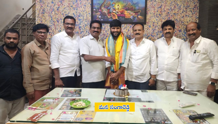 Abhishek Patil birthday celebrations in Sadashivpet with cake cutting and service activities