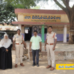 సంగారెడ్డి జిల్లా సమస్యాత్మక పోలింగ్ కేంద్రాలను పరిశీలిస్తున్న ఎస్‌హెచ్‌ఓలు మరియు పోలీసులు