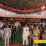 సంగారెడ్డి అంబేద్కర్ లా కళాశాలలో రాజ్యాంగ దినోత్సవం సందర్భంగా కలెక్టర్ ప్రావీణ్య, ఎస్పీ పరితోష్ పంకజ్ రాజ్యాంగ ప్రతిజ్ఞ కార్యక్రమంలో పాల్గొంటున్న దృశ్యం