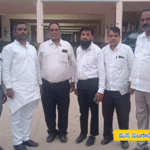 Lawyers meeting at Sangareddy district court; Advocate Satyanarayana Goud speaking about legal advisor appointments along with TS Law News members and advocates.